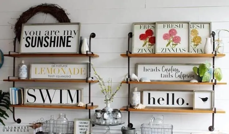 14369 summer kitchen decor botanical