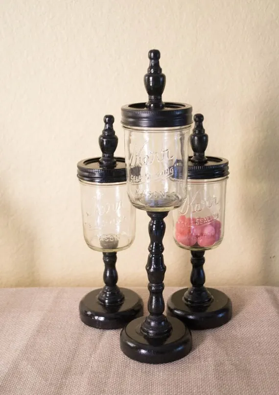 14372 apothecary jars kitchen decor 6