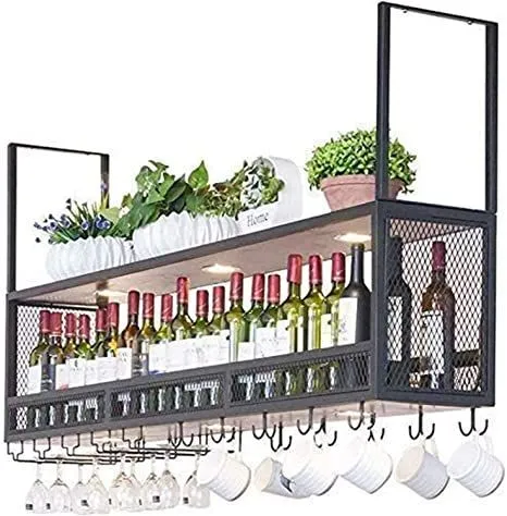 14383 wall mounted wine holder