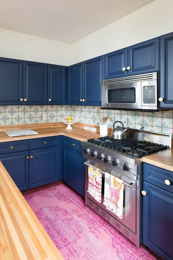14389 blue kitchen color palette
