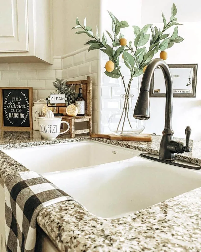 14390 yellow kitchen cabinets