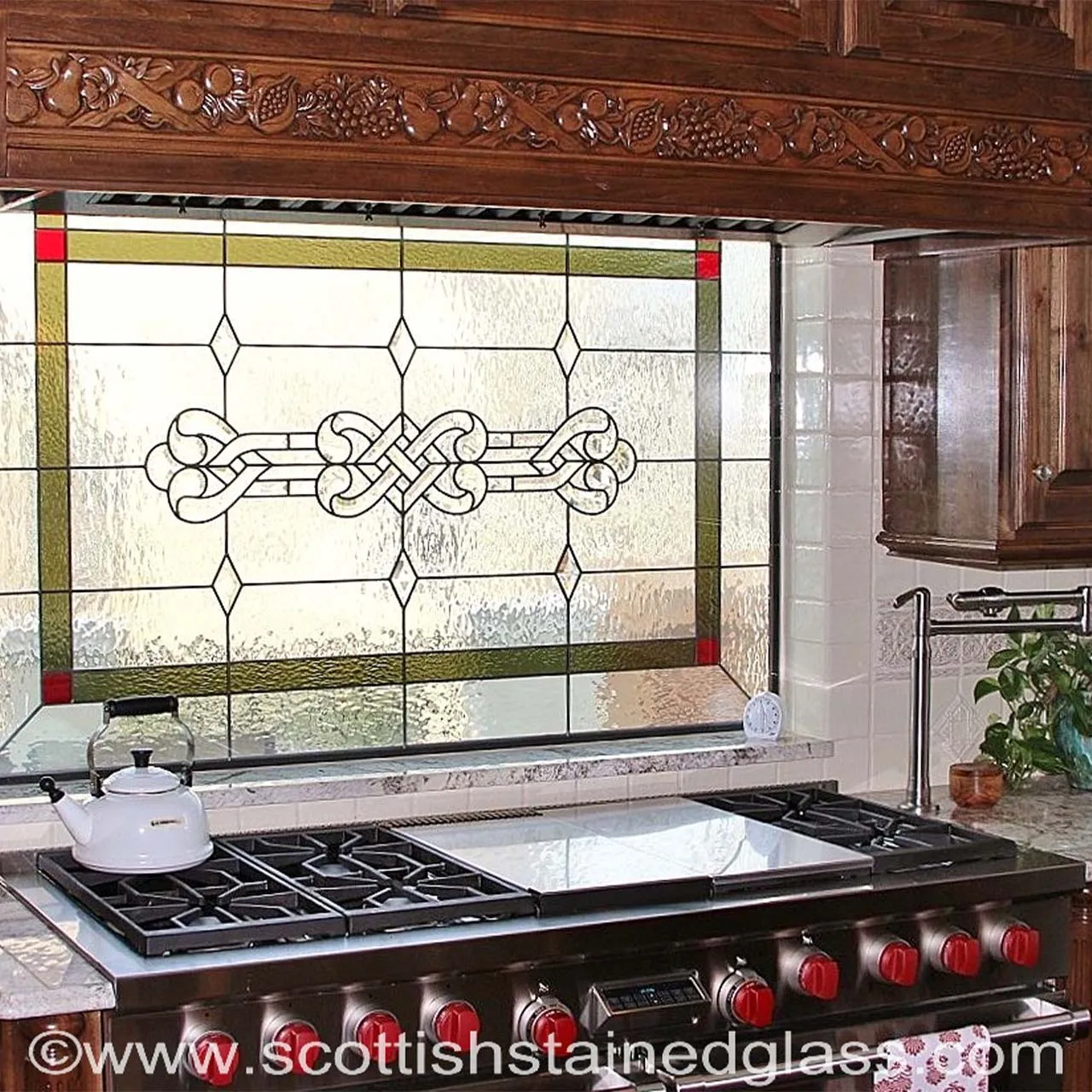 14398 stained glass backsplash