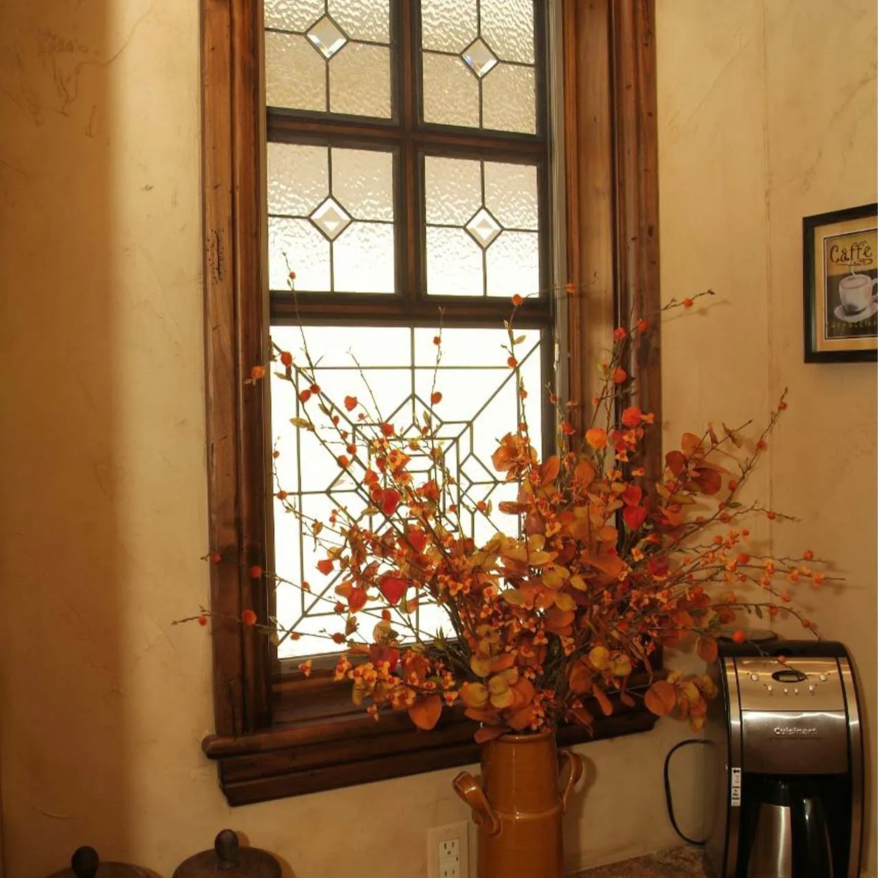 14398 stained glass cabinet inserts