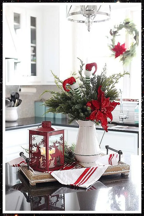 14421 classic christmas kitchen