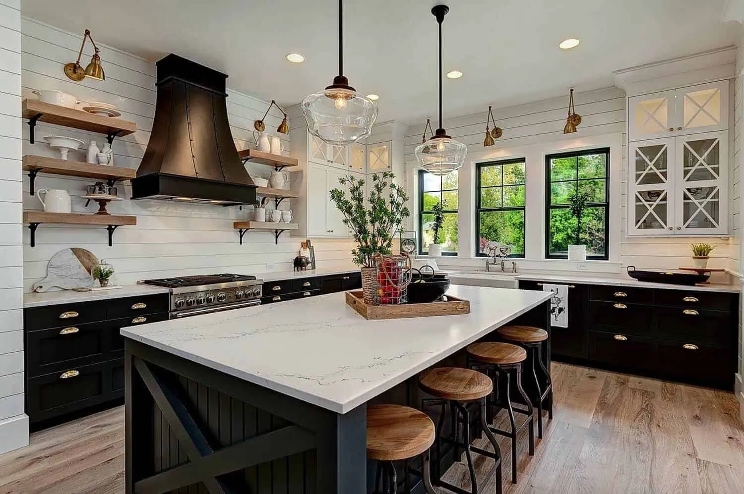 14425 farmhouse kitchen pendant lights