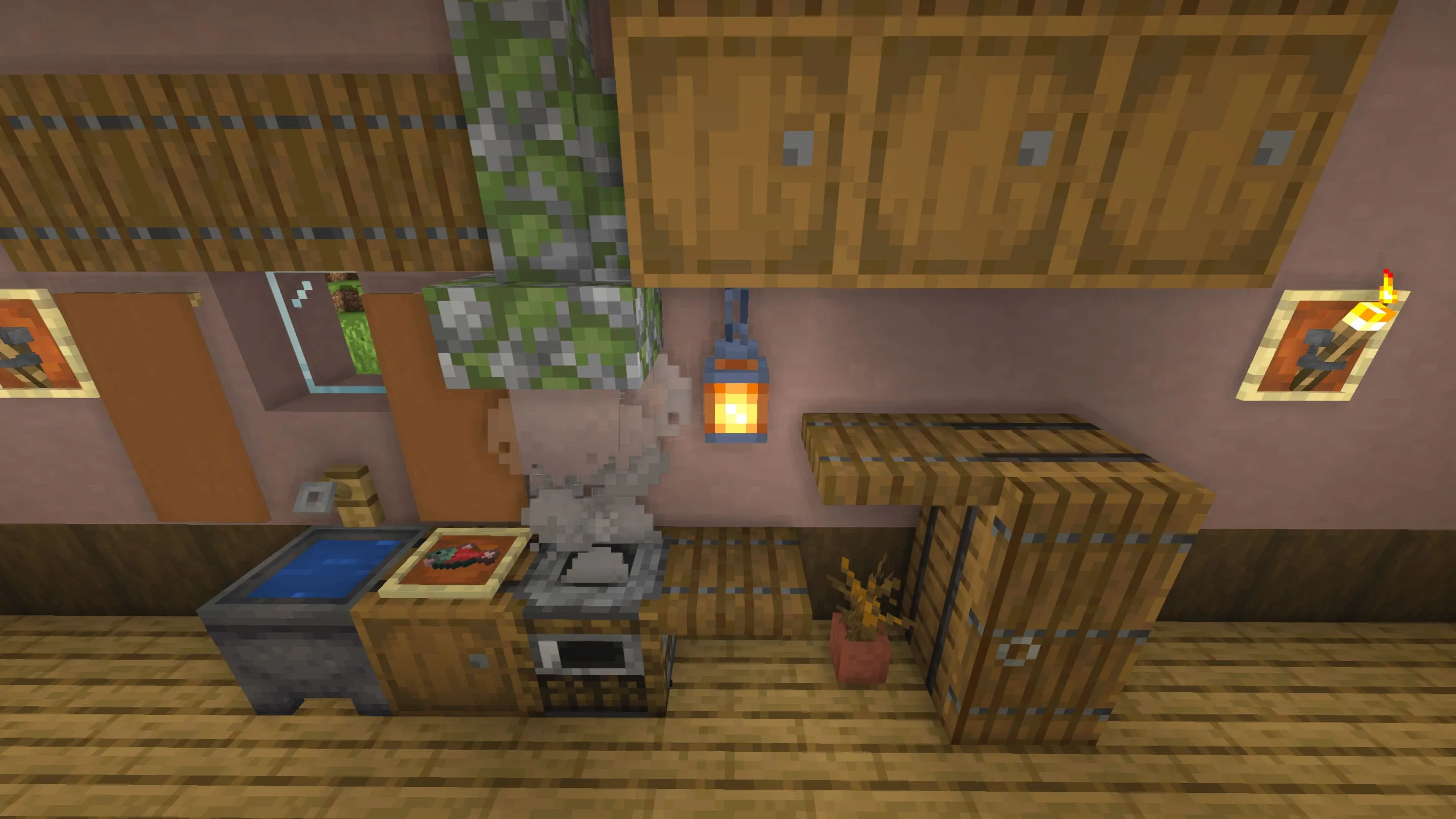 14426 minecraft modern western kitchen