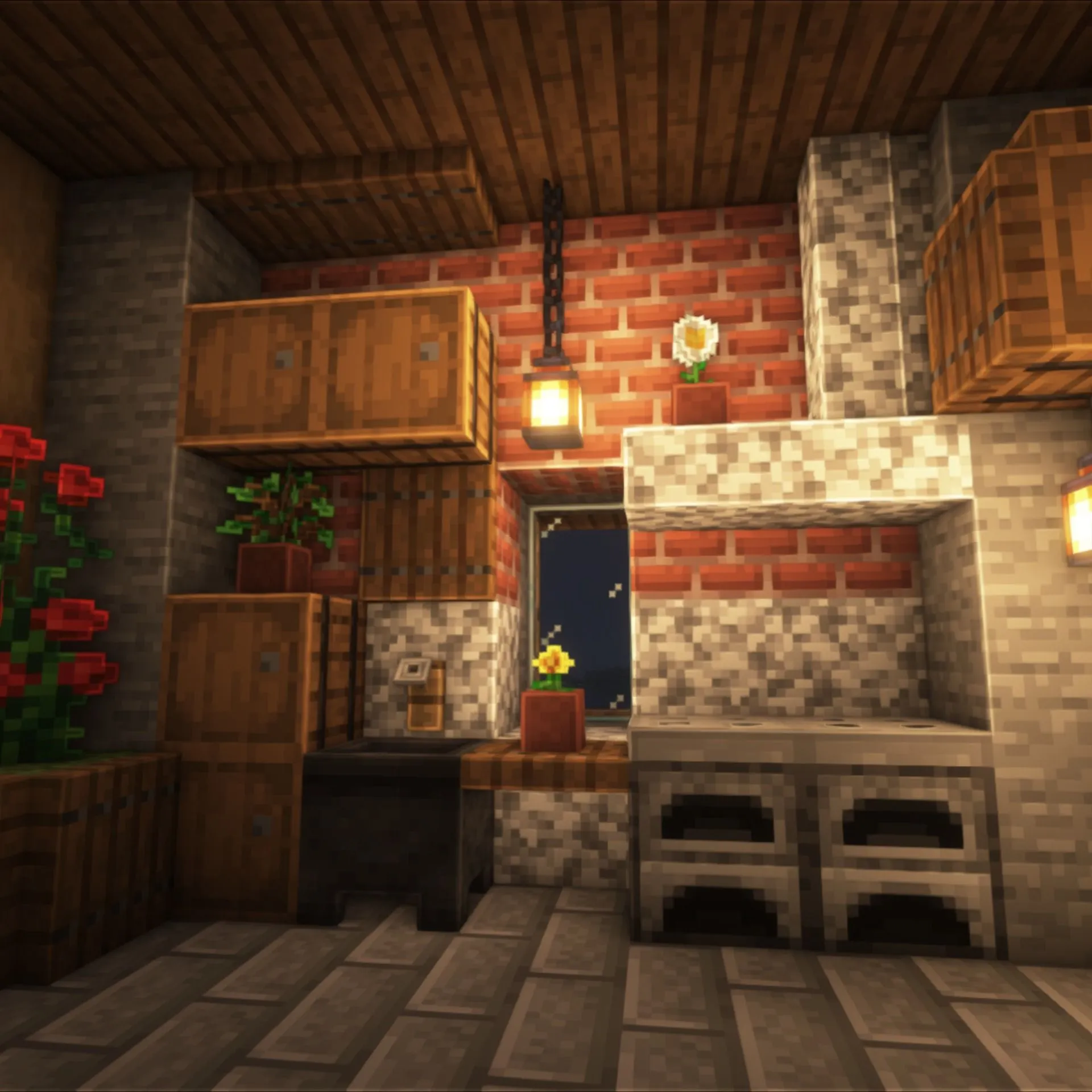 14426 minecraft western kitchen planning