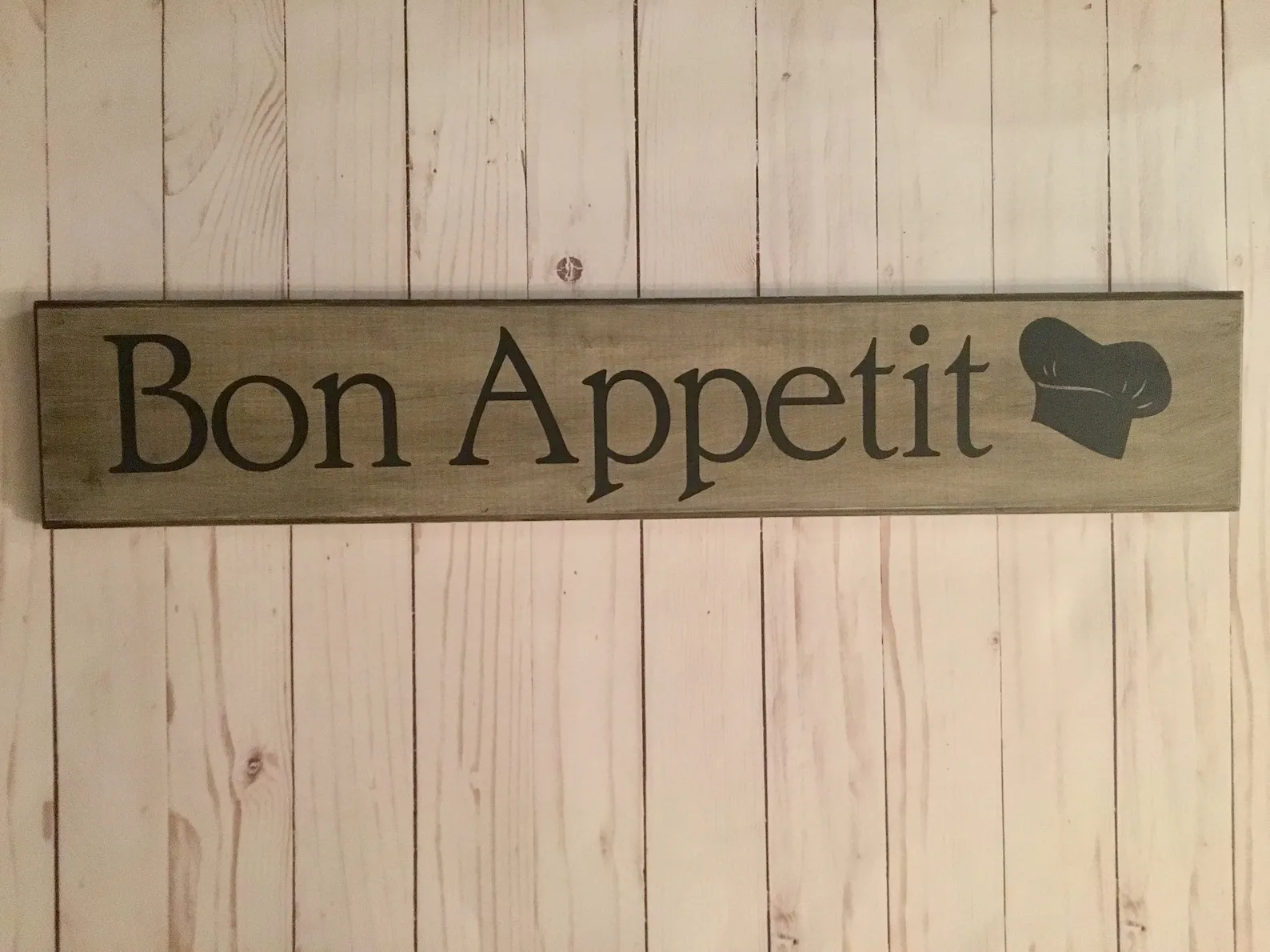 14433 canvas kitchen sign