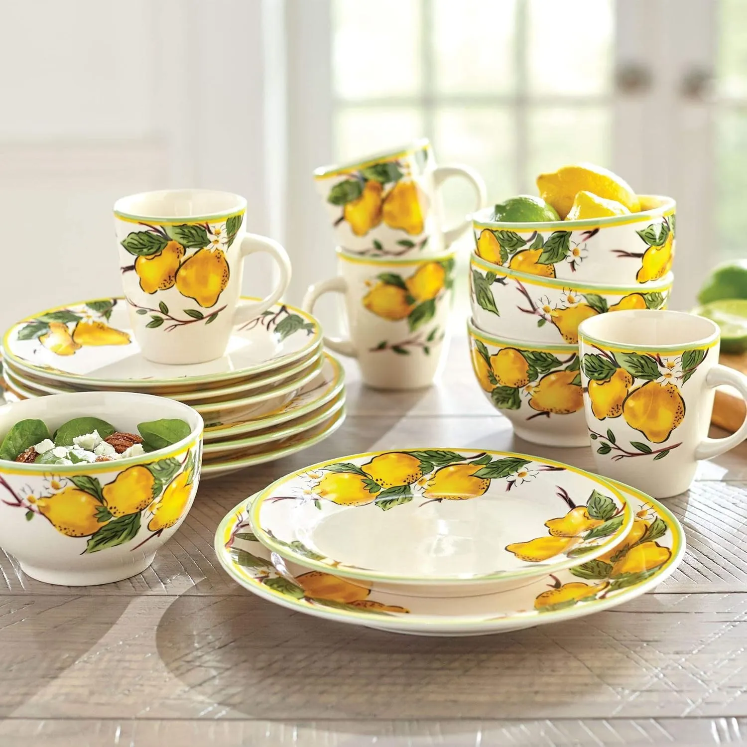 14444 lemon and blue kitchen