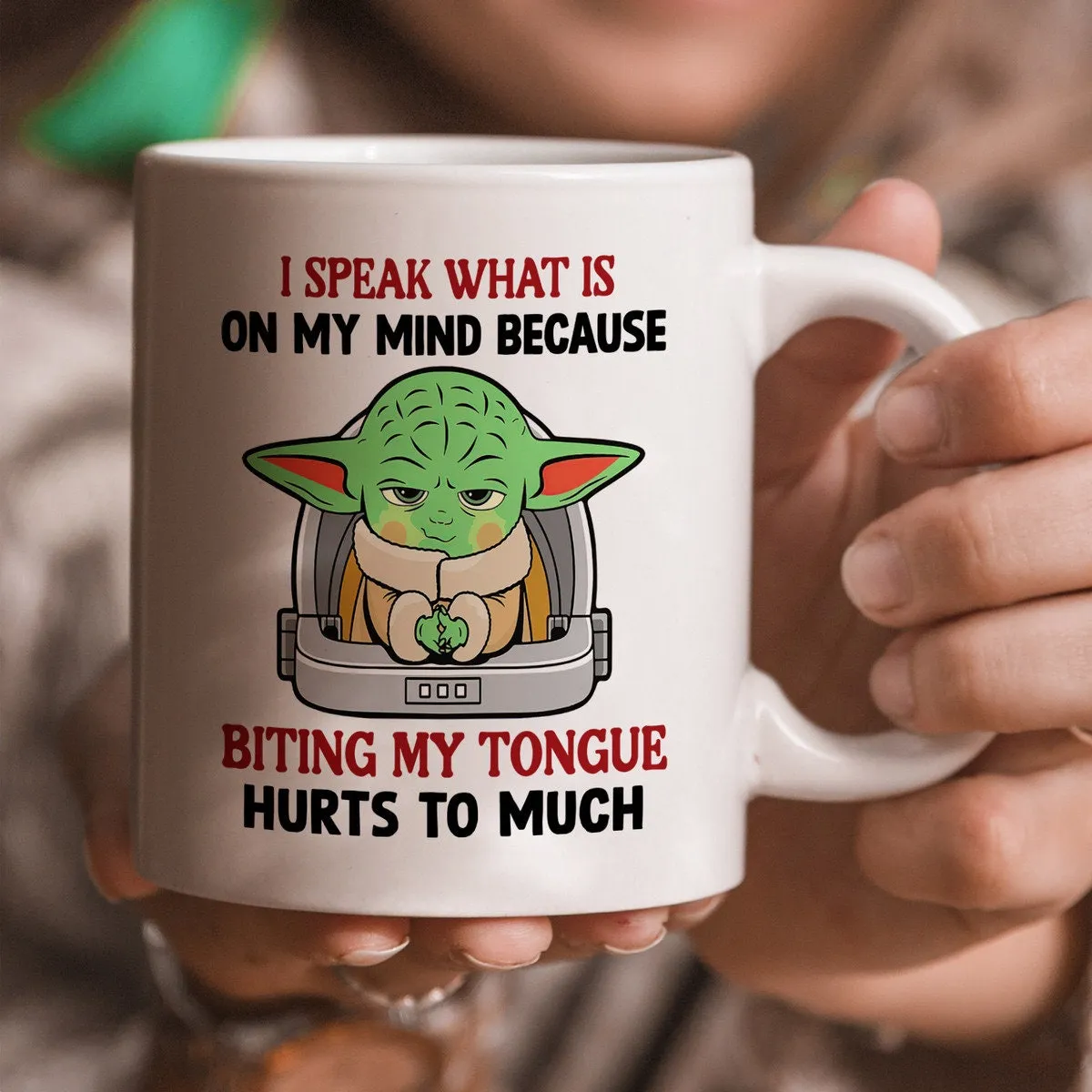 14484 yoda mug decor
