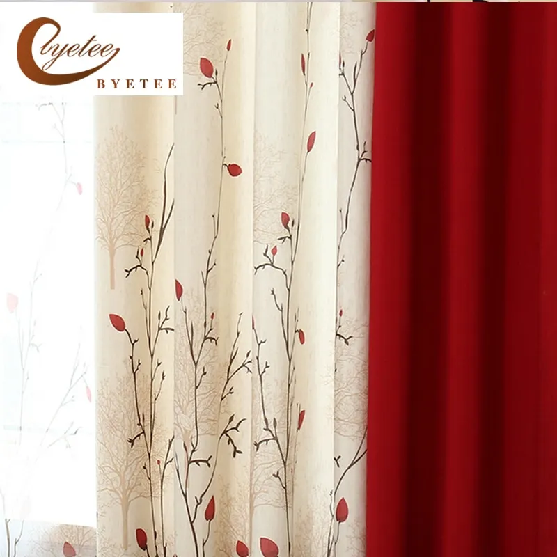 14514 rustic red kitchen curtains main