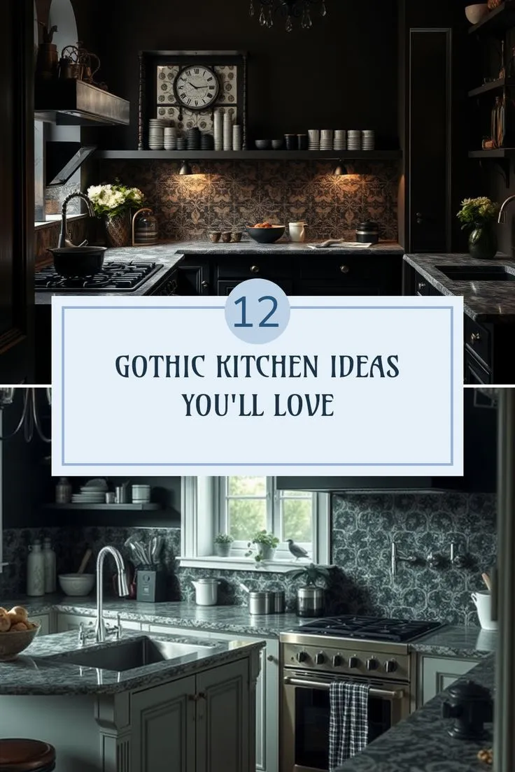 14517 gothic kitchen inspiration