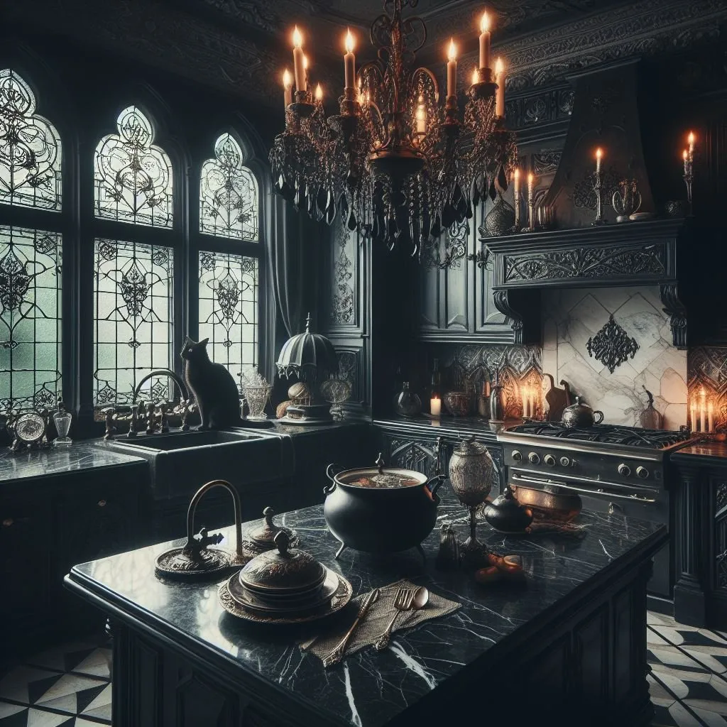 14517 gothic kitchen lighting