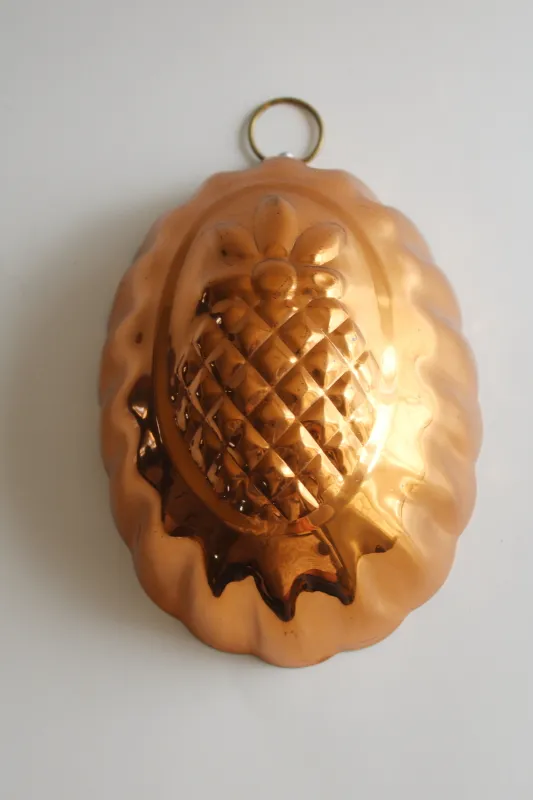 14523 copper jello mold kitchen decor 6