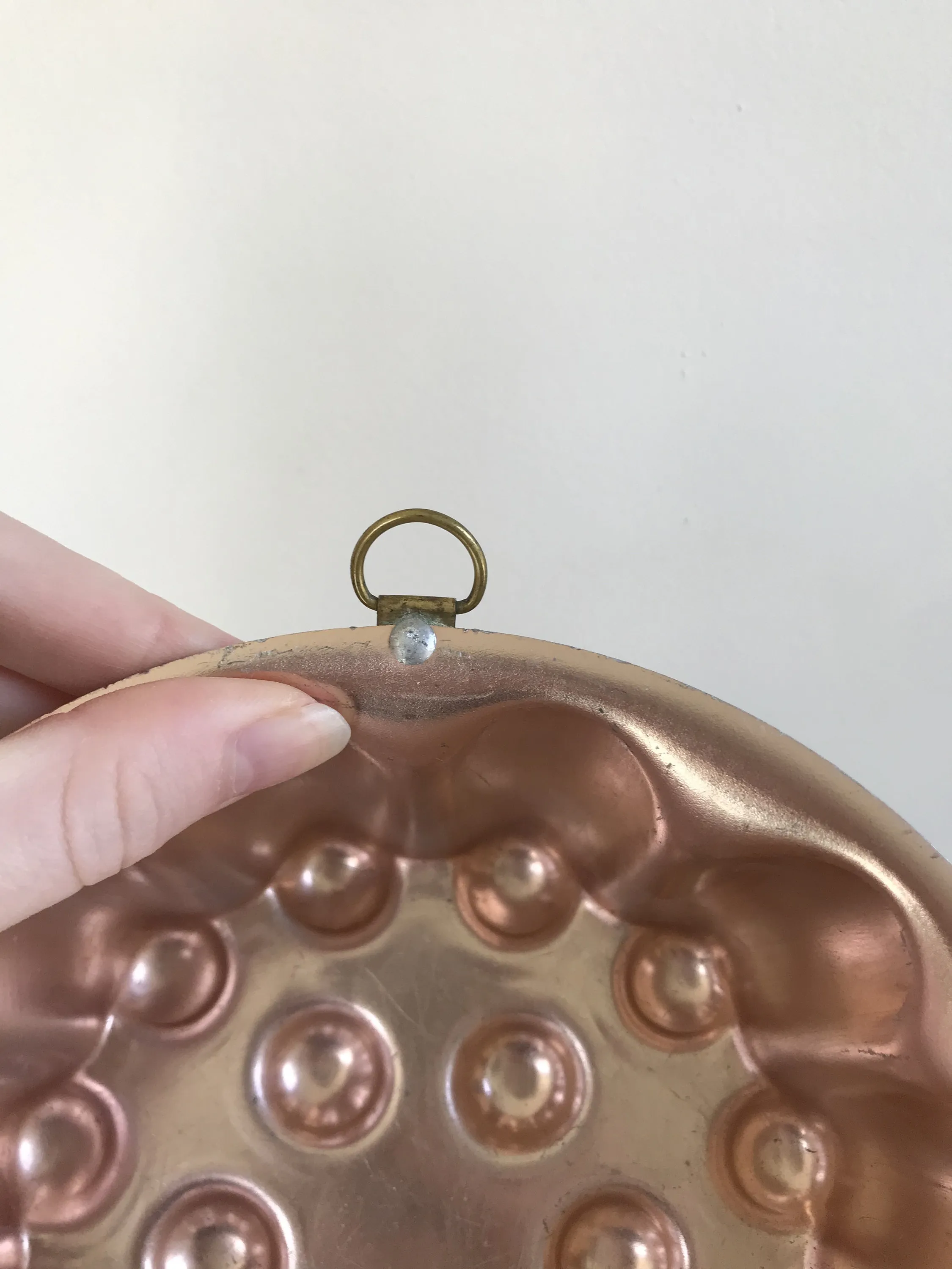 14523 copper jello mold kitchen decor 7