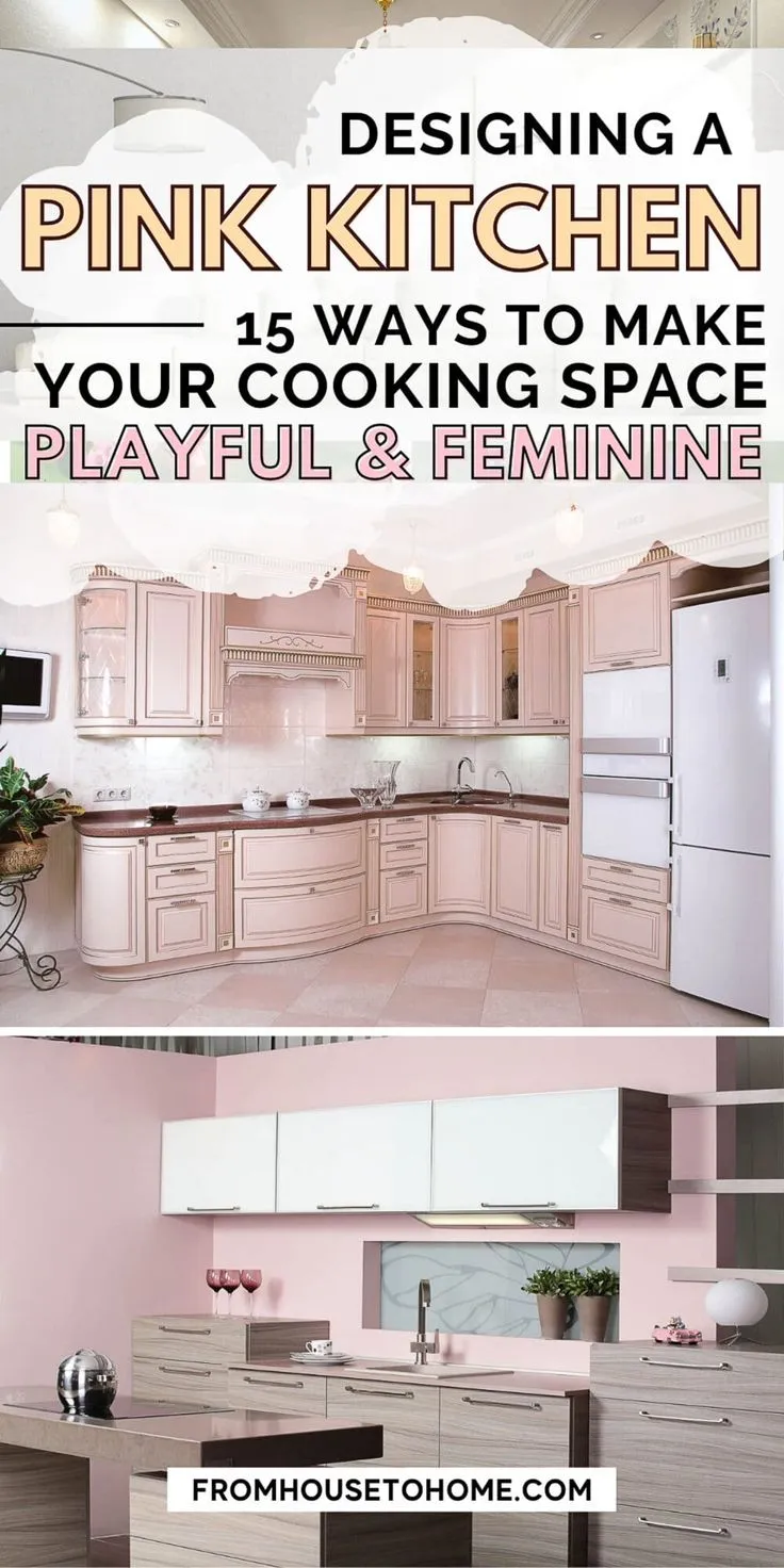 14530 pink kitchen lighting