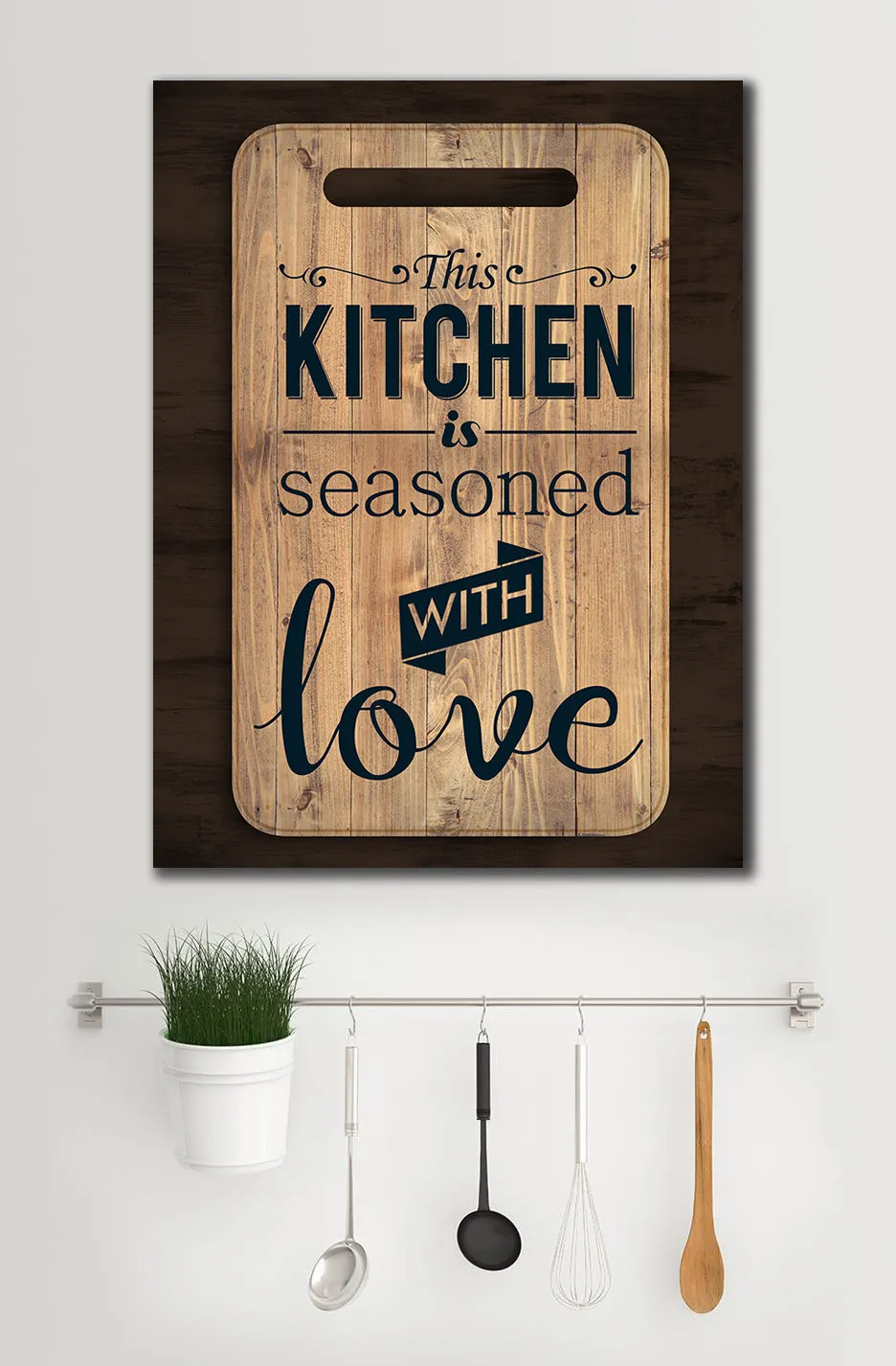 14534 cooking is love kitchen decor 3