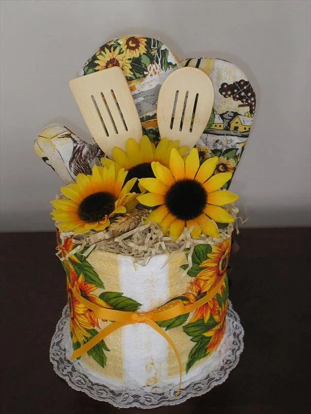 14561 sunflower dish towels