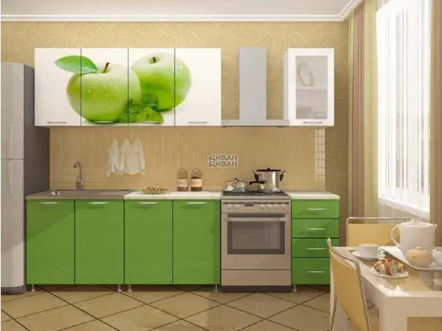 14575 green apples kitchen decor 6